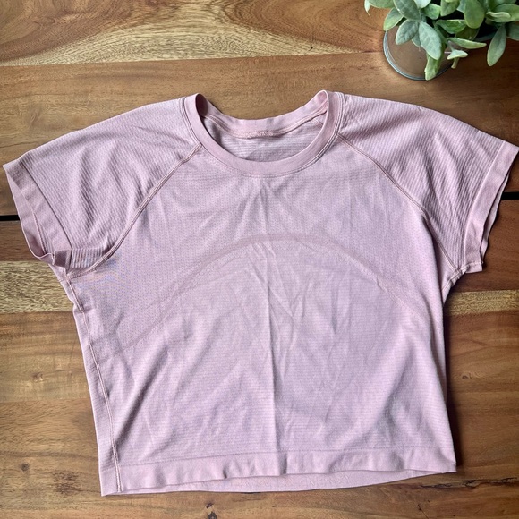 Lululemon Swiftly Tech Cropped Short Sleeve Top - Picture 1 of 4